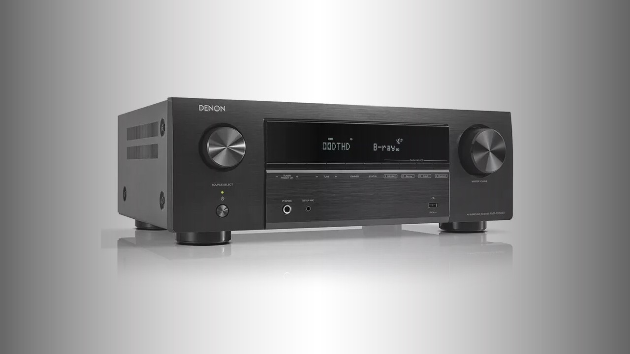 Denon AVR-580BT: Prisvärd AV-receiver med 8K-video och Dolby Vision