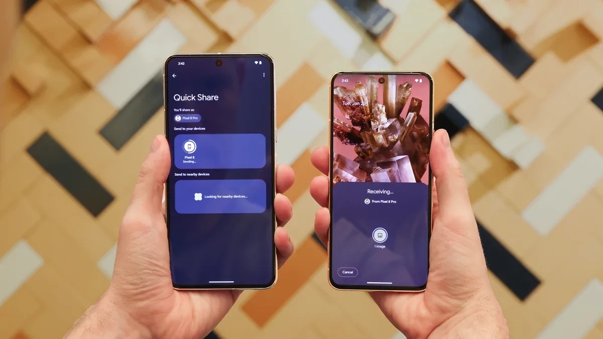 Google prioriterar QR-koder i Quick Share