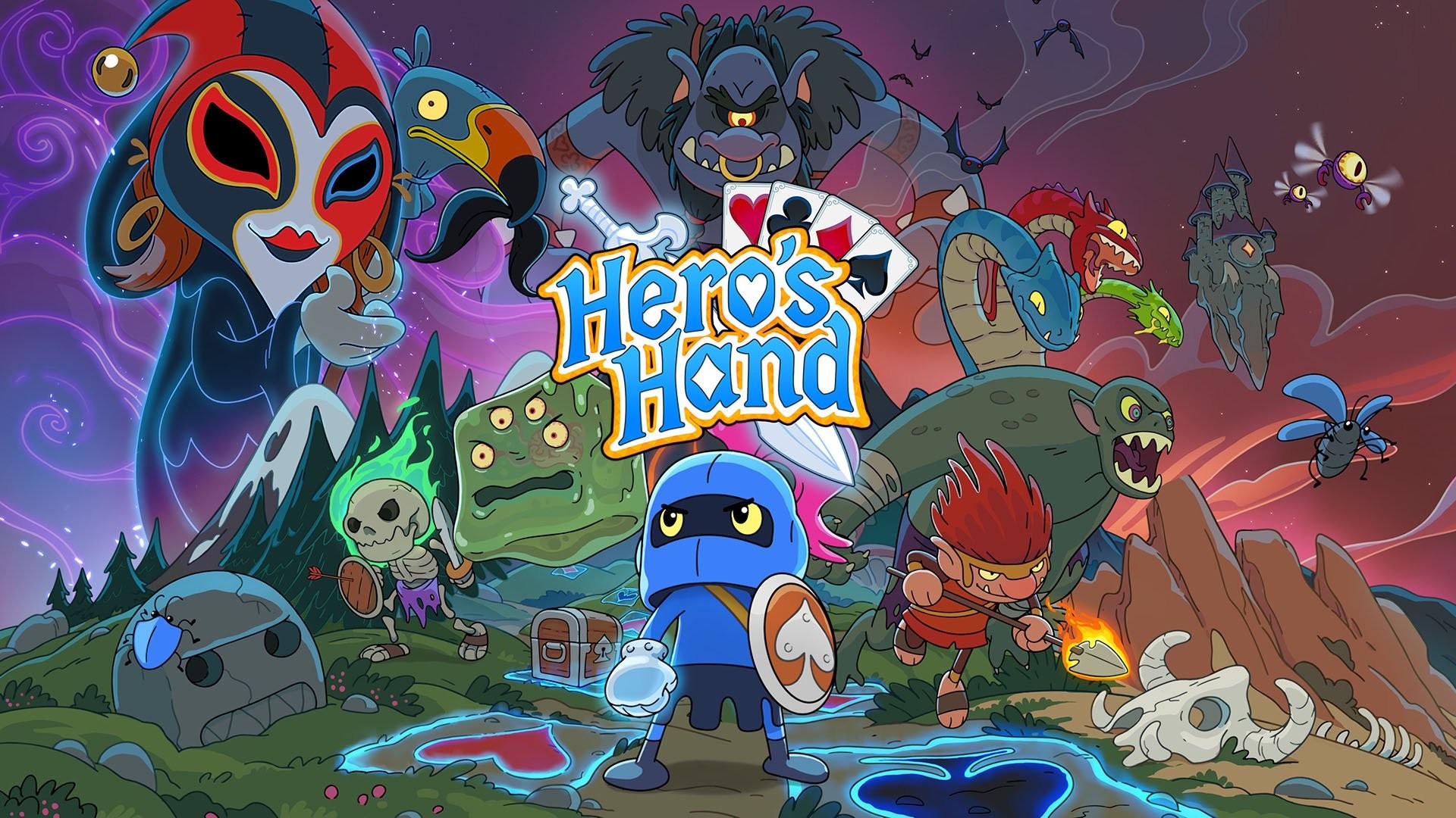 Hero’s Hand med poker och strider mot monster