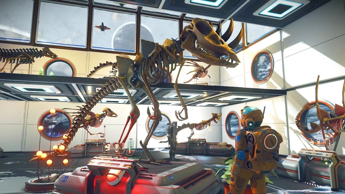 No Man’s Sky Relics-uppdateringen låter dig bygga ett dinosauriemuseum i rymden