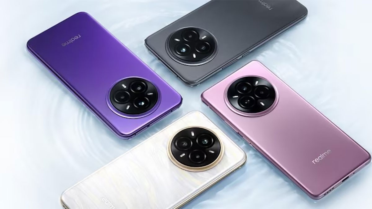 Realme 14-serien med stora kameramoduler
