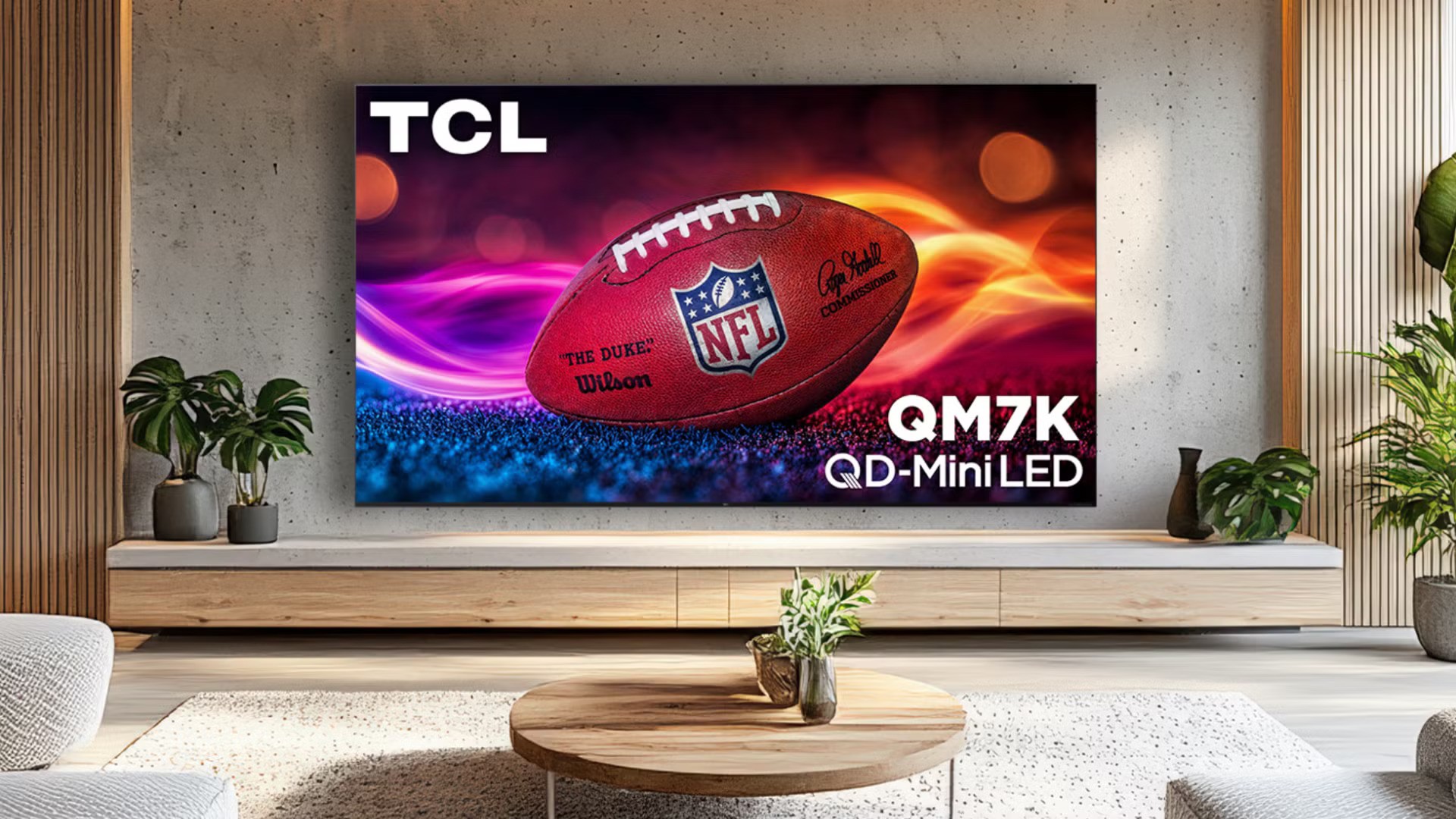 TCL QM7K-serien med MiniLED-TV upp till 115 tum