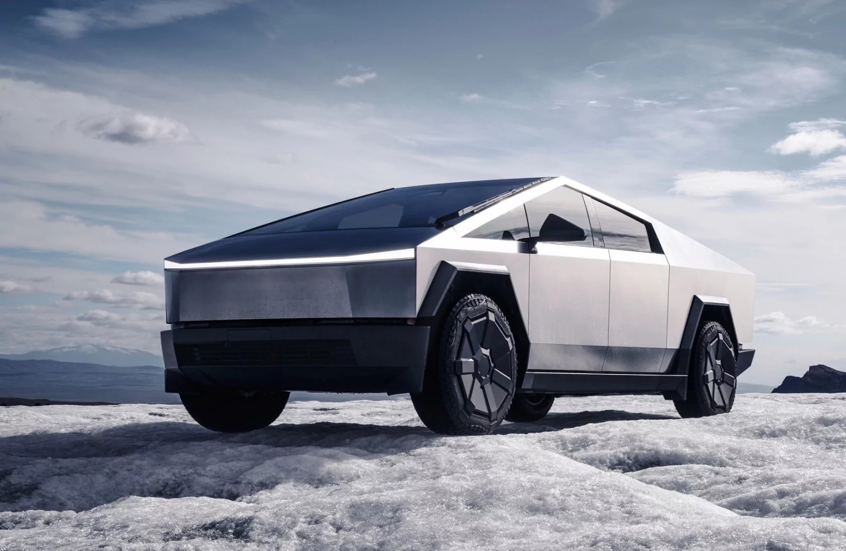 Tesla Cybertruck Long Range med längre räckvidd