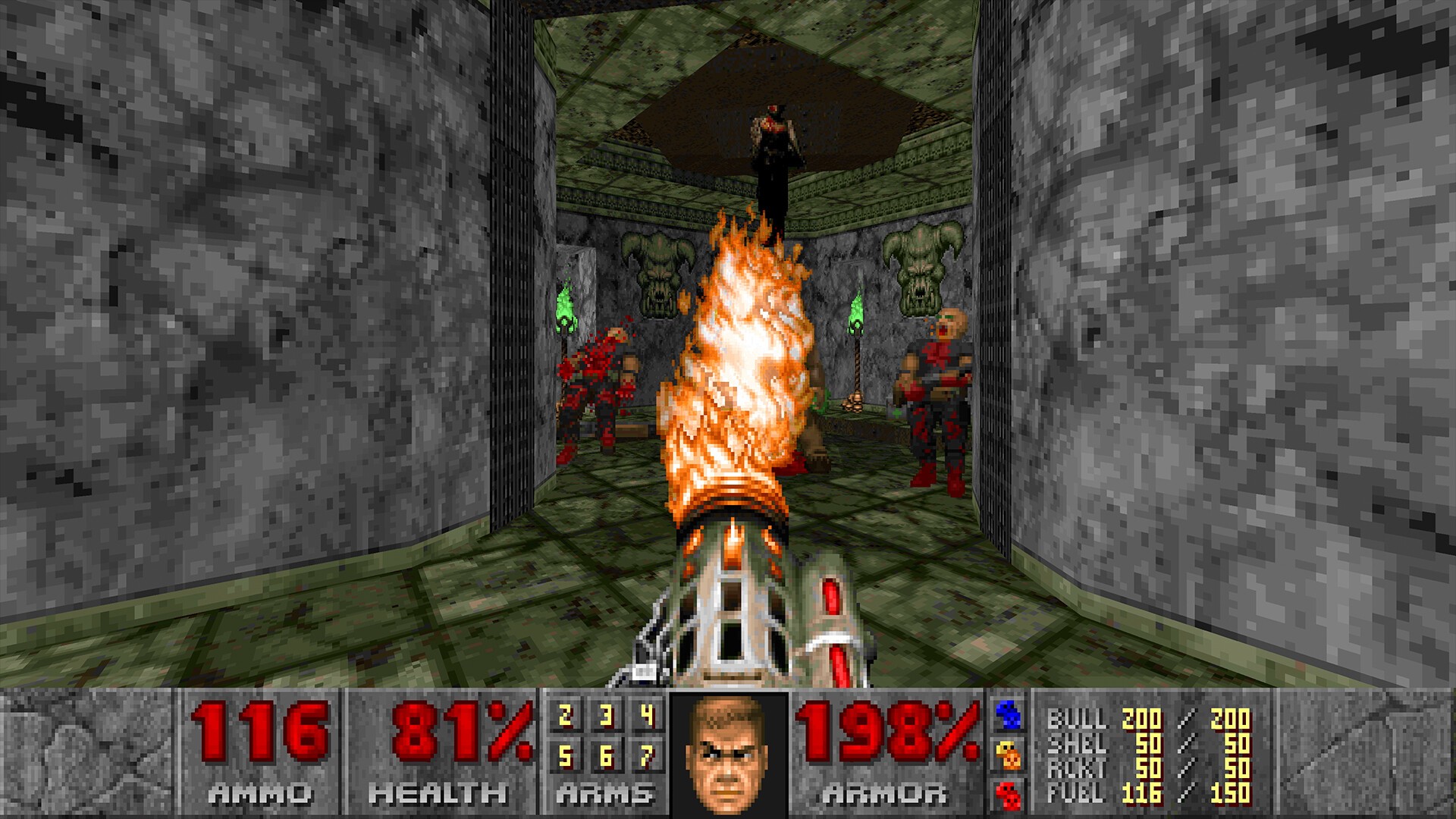 DOOM-samlarutgåva med spelbar minikonsol