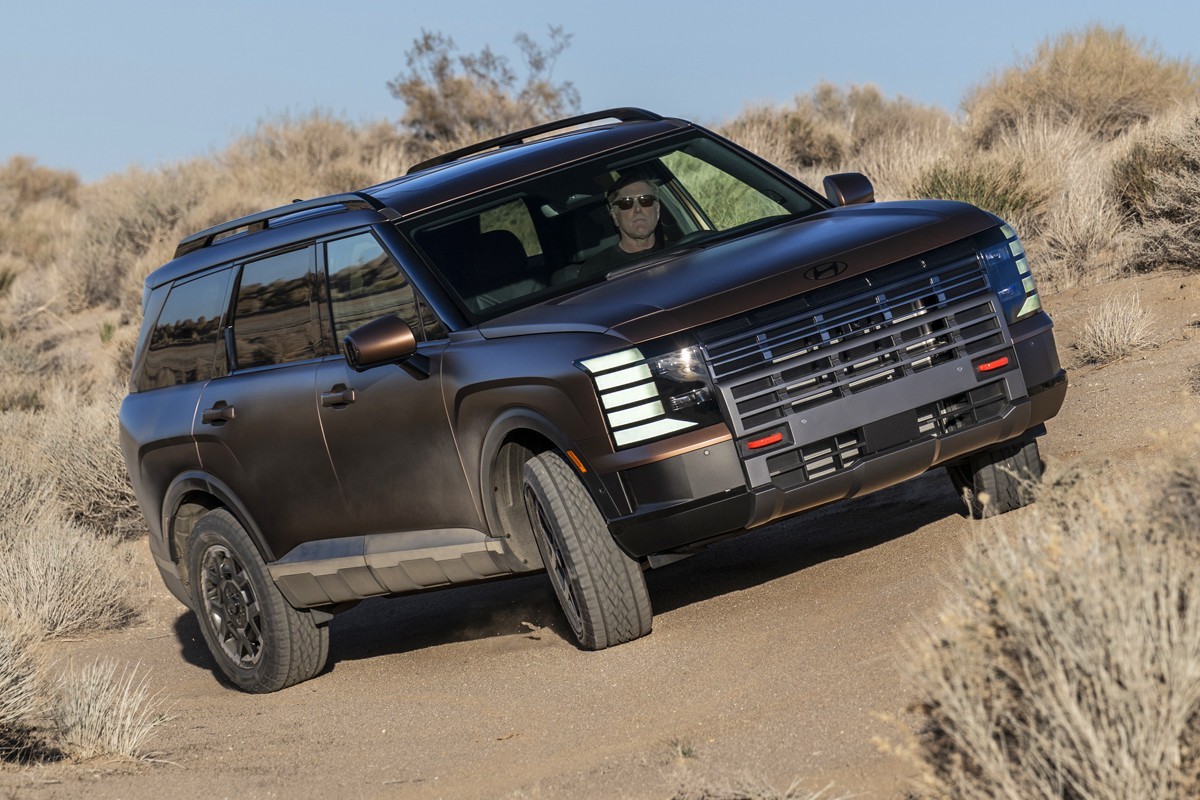 Hyundai Palisade 2025 med V6, hybrid och XRT Pro