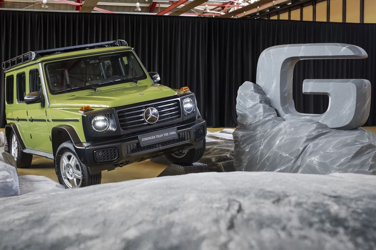 Mercedes G-klass Stronger Than The 1980s