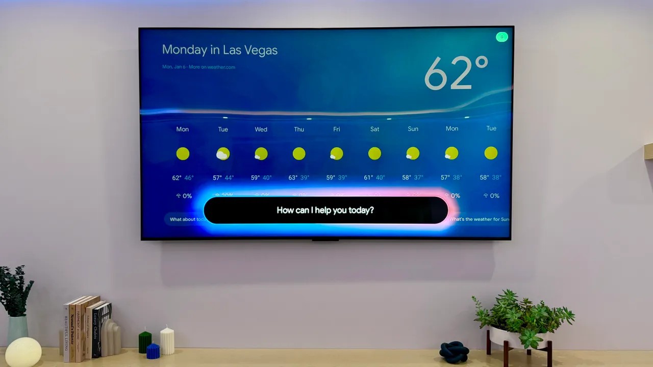 Google Gemini på Google TV