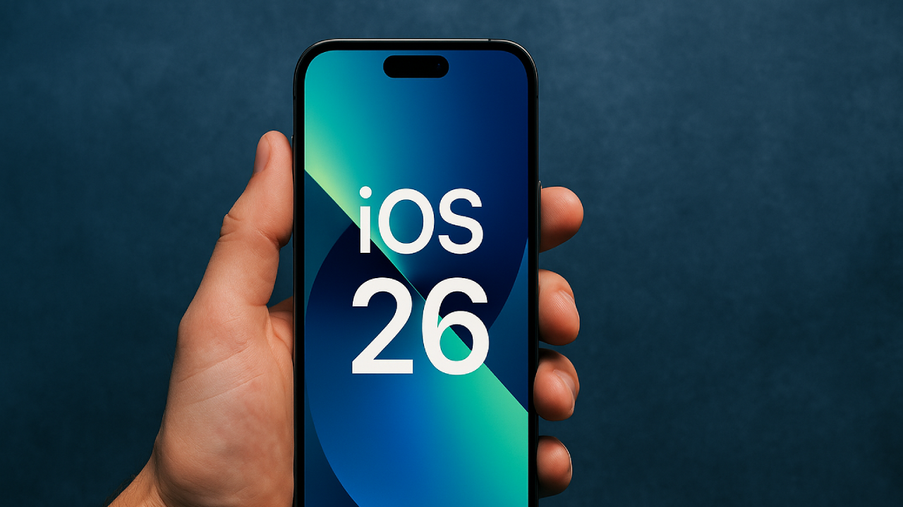 iOS 26 med Liquid Glass och nya funktioner för iPhone